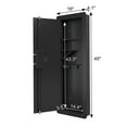 thumbnail image 2 of Yesfashion Extra Large Steel Safes,Heavy Duty Anti-Theft Security Cabinet with Adjustable Shelves Rack,Wall Safes Between Studs for Documents Jewelry, 2 of 10