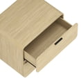 thumbnail image 5 of Chrystie Contemporary Modern Nightstand in Natural, 5 of 10