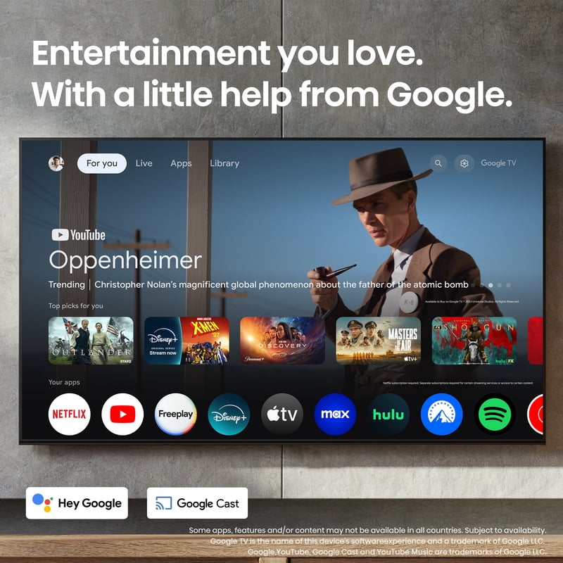 Hisense 50-Inch Class QD6030G Series Hi-QLED Smart Google TV (50QD6030G, 2025 Model) - Hi-QLED, Dolby Vision gallery view