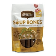 (3 pack) Rachael Ray Nutrish Soup Bones Dog Treats, Turkey & Rice Flavor, 3 count