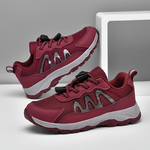 Men's Lightweight Non-Slip Athletic Sneakers - Comfortable Casual Walking Shoes with Soft PVC Sole, Breathable Mesh Upper, and Secure Lace-Up Design for Home, Outdoor, and Casual Attire, Casual Sneak