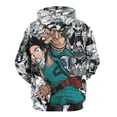thumbnail image 3 of My Hero Academia Unisex Adult Hoodie Casual Hooded Sweatshirt Pullover Novelty 3D Printed Sweater Jacket L, 3 of 8