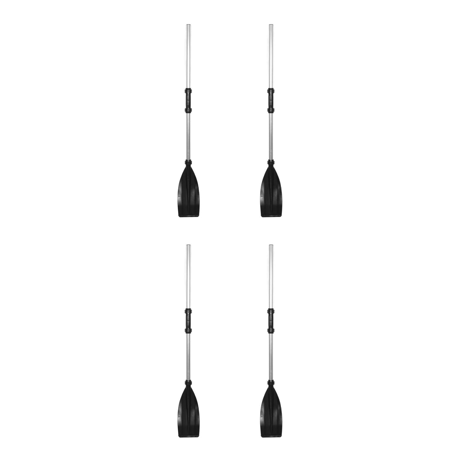 Worgeous 2 Sets of Lightweight Paddles for Kayaking Aluminum Alloy Kayak Paddles Detachable Boat Oars for Inflatable Boats Portable Boating Paddles Convenient Oars