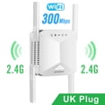 thumbnail image 4 of Amplificador De Señal Repetidor WiFi antenas externas amplificador de señal para el hogar (enchufe blanco 300M UK), 4 of 9