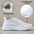 thumbnail image 3 of BERANMEY Sneakers for Women Lightweight Slip-On Sneakers Womens Sneaker Breathable Mesh Walking Shoes Casual Shoes for Womens Flexible Soft Sole for Everyday Wear, 3 of 9