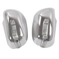 thumbnail image 5 of for 2005-2011 Silver Chrome Rearview Side Door Mirror Cover Cap with LED Turn Signal Light Lamp, 5 of 5