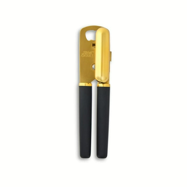 Thyme & Table Manual Can Opener with Gold Finish