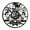 Without LED, variant on Barber Shop Wall Clock Barber Logo Wall Art Vinyl Record Clock Salon Shop Haircut Hairdresser Gift Decorative Modern Wall Clock Without LED