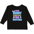 thumbnail image 3 of Inktastic Some Bunny is Going to be a Big Brother with Bunny Ears and Eggs Boys Long Sleeve Toddler T-Shirt, 3 of 5