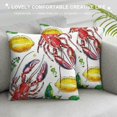 thumbnail image 3 of Qinduosi Pack of &nbsp;Pillow&nbsp;Covers Pillow&nbsp;Covers Cushion&nbsp;Covers Red Green Yellow Fruit Cushion, 3 of 5