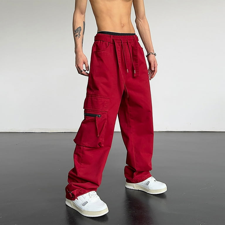 OPEN YY CARGO PANTS レッド Hayes Wide Leg Cargo Pant In Cinnamon | Alice + Olivia