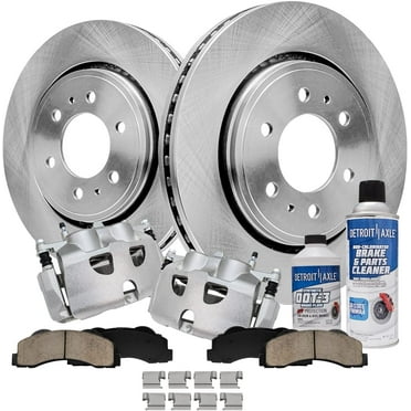 Detroit Axle - Front Brake Kit for Ford Expedition F-150 Lincoln Navigator Brake Rotors Ceramic Brakes Pads Brake Calipers Replacement: 13.78" Front Rotors Fits select: 2010 FORD F150 SUPERCREW