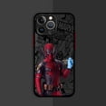 thumbnail image 4 of Marvel Deadpool Hard PC funda mate de lujo para iPhone 16 15 XR X 14 16 Plus XS Max 13 Mini 15 16 Pro Max 12 11 Pro 12 Pro, 4 of 5