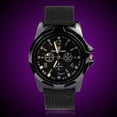 thumbnail image 1 of Reloj de cuarzo para hombre, relojes para hombre Gemius Racing Military Sport Reloj de tela para hombre Reloj deportivo negro, 1 of 5
