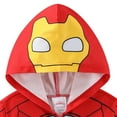 thumbnail image 2 of Marvel Avengers Iron Man Full Zip Up Hoodie (Boys), Sizes 2T-7, 2 of 4