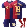thumbnail image 1 of Lamine Yamal 19 Barcelona 24-25 Hemmatröja Senaste Vuxen Barn Ny Säsong Fotbollströja 4-WELLNG, 1 of 2