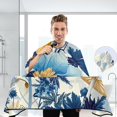 thumbnail image 7 of Mushroom Flower Salon Cape, Hair Cutting Cape with Snaps, Professional Large Barber Stylist Hairdresser Cape, Waterproof Machine Washable, 65" x 55”, 7 of 7