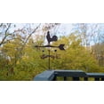 thumbnail image 4 of EZ Vane Rooster Weathervane | Garden Mount | 14 Gauge Steel | Sealed Ball Bearings | Home or Garden, 4 of 10