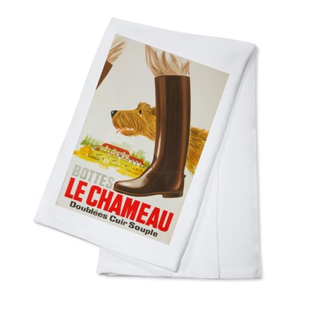 Le Chameau Vintage Poster France c. 1954 (100% Cotton Kitchen