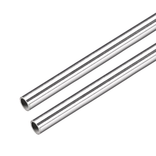 2Pcs Tubo Capilar de Acero Inoxidable 304 7mm ID 8mm OD 30cm de Largo 0.5mm de Pared