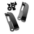 thumbnail image 1 of 2Sets K Holsters Clip K Sheath Waist Clip Scabbard Waist Clip With Screws Right Left Stainless Steel, 1 of 5