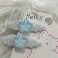 thumbnail image 5 of ROZYARD 2pcs Star Wings Hair Clip Hairpin Fashion Hair Barrettes for Women Girls, 5 of 9