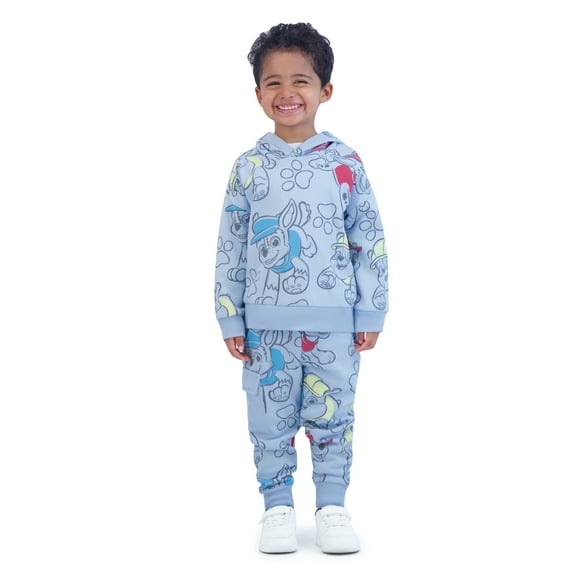 Paw Patrol Toddler Boy Hoodie and Joggers Set, Sizes 12M-5T