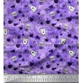 thumbnail image 1 of Soimoi Modal Satin Fabric Hot Coffee Beverages Print Fabric by Yard 42 Inch Wide, 1 of 3