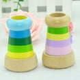 thumbnail image 2 of FUEENIRVA Kaleidoscope Kid Toys Wood Multi 1Set for Kids Color Recognition Playtime, 2 of 8