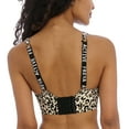 thumbnail image 5 of Freya High-Octane Molded Underwire Sports Bra (401003),38E,Pure Leopard, 5 of 5
