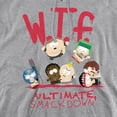 thumbnail image 2 of South Park Wtf Ultimate Smackdown Unisex Adult Pull-Over Hoodie,Athletic Heather, 2X-Large, 2 of 6