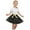 Black, variant on CHEEREAM Girls Layered Star Sequins Tutu Skirt Ballet Dance Dress Little Girls and Big Girls Tulle Tutu Skirt