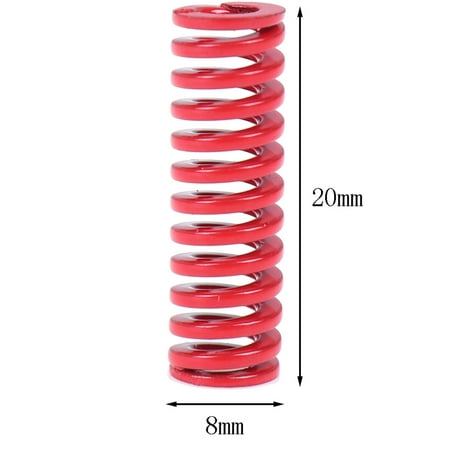 

1 pcs red pressure compression spring loading die mold 8mm x 20mm