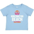 thumbnail image 3 of Inktastic Sunset Huntington Beach Girls Baby T-Shirt, 3 of 5