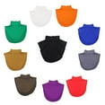 thumbnail image 6 of False Collar Mock Turtleneck Top Half Blouse Simple Collar Green, 6 of 6