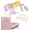 Pink, variant on JW Ministry Organizer Tract Holder, Field Service Organizer for Jehovah's Witness Supplies, Soft Leather Tract Wallet with Multiple Compartments for Booklets, Cards & Invitations(green)Q
