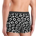 thumbnail image 3 of Disketp Black Leopard Men's Boxer Briefs,Soft and Breathable Cotton Underwear with ComfortFlex Waistband, 3 of 7