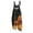 Black, variant on Womens Halloween Overalls Skeleton Ghost Wide Leg Backless Horror Jumpsuits Bat Spiderweb Halter Spooky Overalls, M
