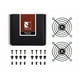 thumbnail image 1 of NOCTUA REJILLA PARA VENTILADOR NA-FG1-7 Sx2 70 mm, 1 of 3