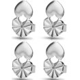 thumbnail image 1 of 2 Pairs Earring Lifters, Secure Earring Backs For Droopy Ears Adjustable Hypoallergenic For Heavy Earring High Quality, 1 of 4