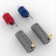 thumbnail image 2 of VR105S Conector de Cobre Puro Chapado en Plata Conector de Cobre Puro No Magnético Chapado en Plata de 8 mm, 2 of 5