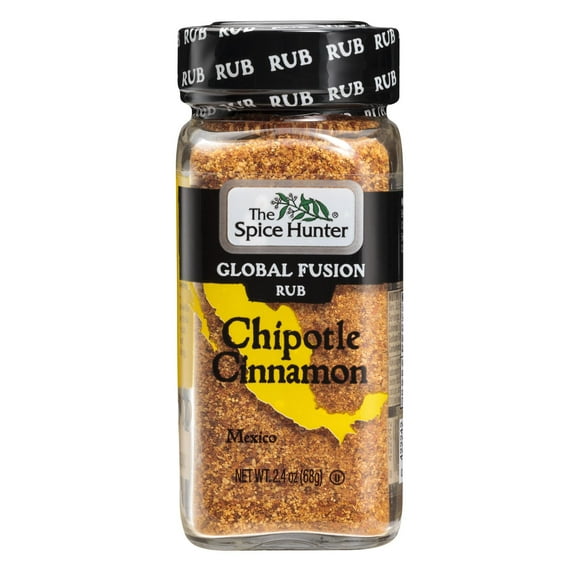 The Spice Hunter Chipotle Cinnamon Global Fusion Rub, 2.4 oz. jar