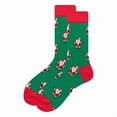 thumbnail image 5 of Men's Christmas Socks Reindeers & Trees & Fun Gift Size 10-13 (2-Pair Set), 5 of 6