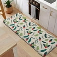 thumbnail image 5 of Green and Red Christmas Holly Pattern Kitchen Rug Mat,Kitchen Runner Rugs Non Skid Washable,Decorative Kitchen Floor Mats for Kitchen,Sink,Laundry,17"x47.2", 5 of 7
