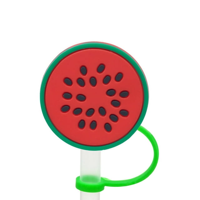 Bovemsi Prime Deals of The Day Today Only, Straws 1 Piece Set Of Straw Covers Straw Covers For Reusable Straw Protector Fruit PVC Straw Caps Silicone Straw Dust Caps