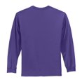 thumbnail image 6 of Port & Company Tall Long Sleeve Essential Tee-4XLT (Purple), 6 of 6