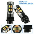thumbnail image 3 of 2400LM LED Lights Bulb Back-up Reverse, Turn Signal, Brake Stop TaIl Lights Bulbs for Cars, Trucks, Universal Fits, 3 of 9