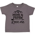 thumbnail image 3 of Inktastic Mimi and Papaw Love Me Boys or Girls Toddler T-Shirt, 3 of 5