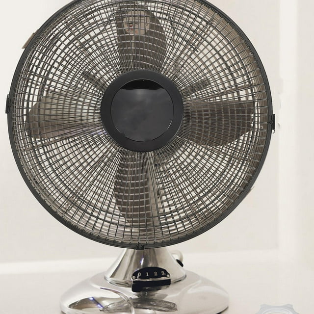 OUNONA Pedestal Fan Protection Cover Black Mesh Guard for Electric Fans and Deformation Resistant