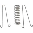 thumbnail image 3 of Laisse pour Chien Amortisseur, Ressort à Boucle en Acier Inoxydable Résistant à la Rouille pour Randonnée en Plein Air Camping et Dressage de Chien, Parfait pour la Plage et les Conditions de Vent Fort, 8 Pcs, 3 of 7